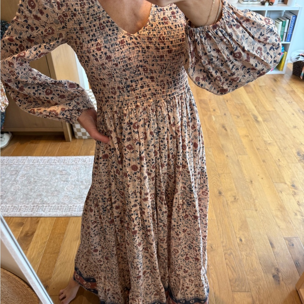 Christy Dawn Aimee Floral Long Sleeve Dress🌾 - Picture 4 of 4